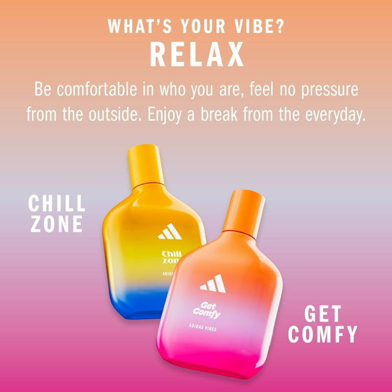 Adidas Vibes Get Comfy Eau de Parfum For All, Calming and Warming
