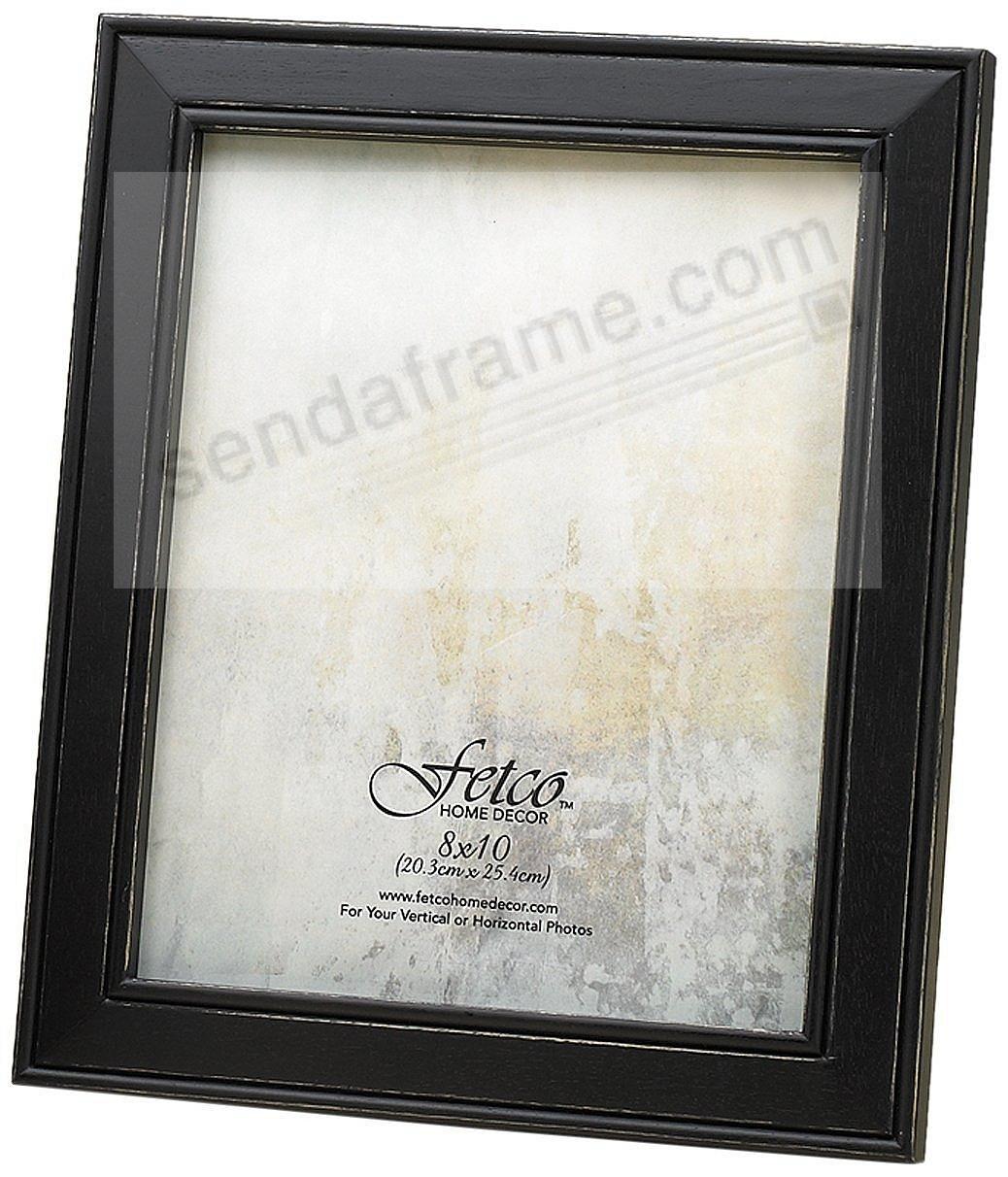 LONGWOOD Rustic Black 8x10 frame by Fetco