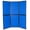 Blue, variant on Panel Displays, 6 Panels - Grey Hook & Loop Receptive Fabric - 70-7/8" Tall (T6PNLGY)