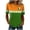 Y013#Green, variant on Ichuanyi St Patricks Day Round Neck Short Shirts for Women Green Lucky Graphic Shirt Casual Short Sleeve T Shirt Tops Pullover Casual Tee