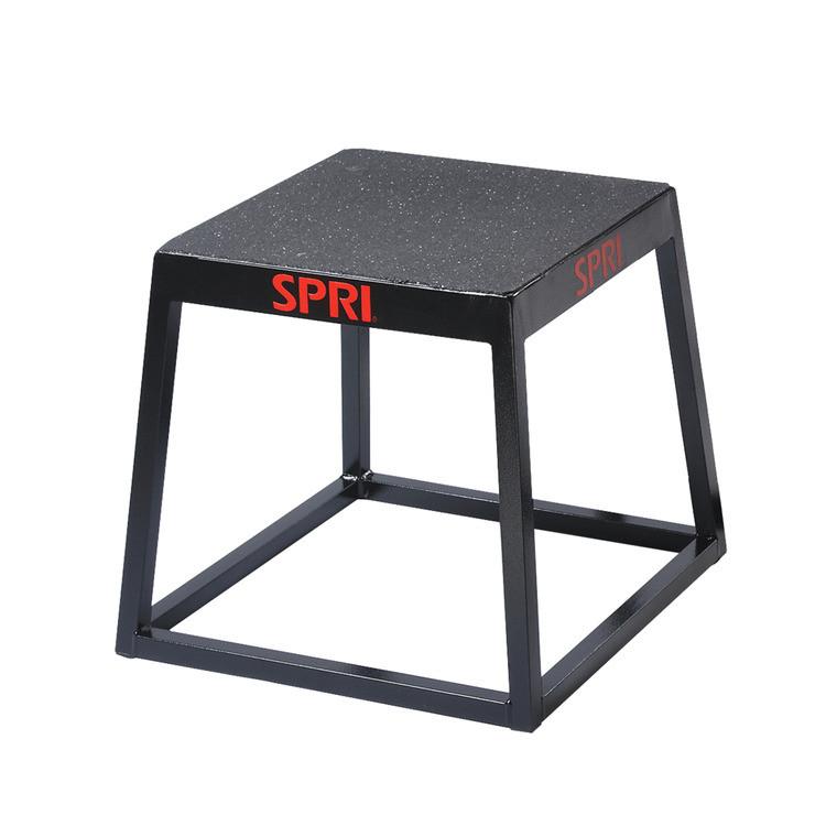 18" Metal Plyo Jump Box (Professional Gym Quality) by SPRI Walmart