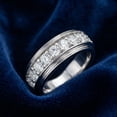 thumbnail image 4 of Pompeii 2Ct Diamond Men's Ring in 10k White or Yellow Gold 10-Stone (G/H,I1-I2), 4 of 5