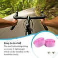 thumbnail image 3 of Cinta universal Naiovety para manillar de bicicleta Antideslizante Ciclismo Amortiguación Rosado, 3 of 6