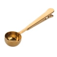 thumbnail image 1 of Cucharas medidoras Cuchara de taza medidora de acero inoxidable oro Fanmusic Cucharas medidoras, 1 of 7