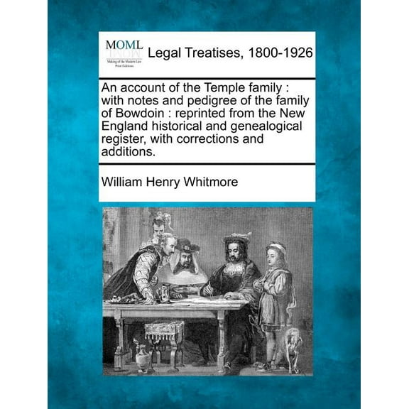 An Account of the Temple Family (Paperback)