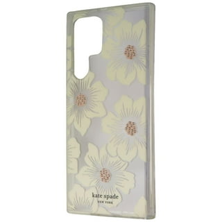 kate spade new york Funda dura protectora con MagSafe para el iPhone 13  mini - Hollyhock Floral Clear