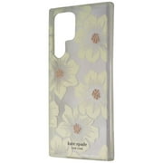 Kate-Spade Defensive Hardshell Case for Galaxy S22 Ultra - Hollyhock Floral