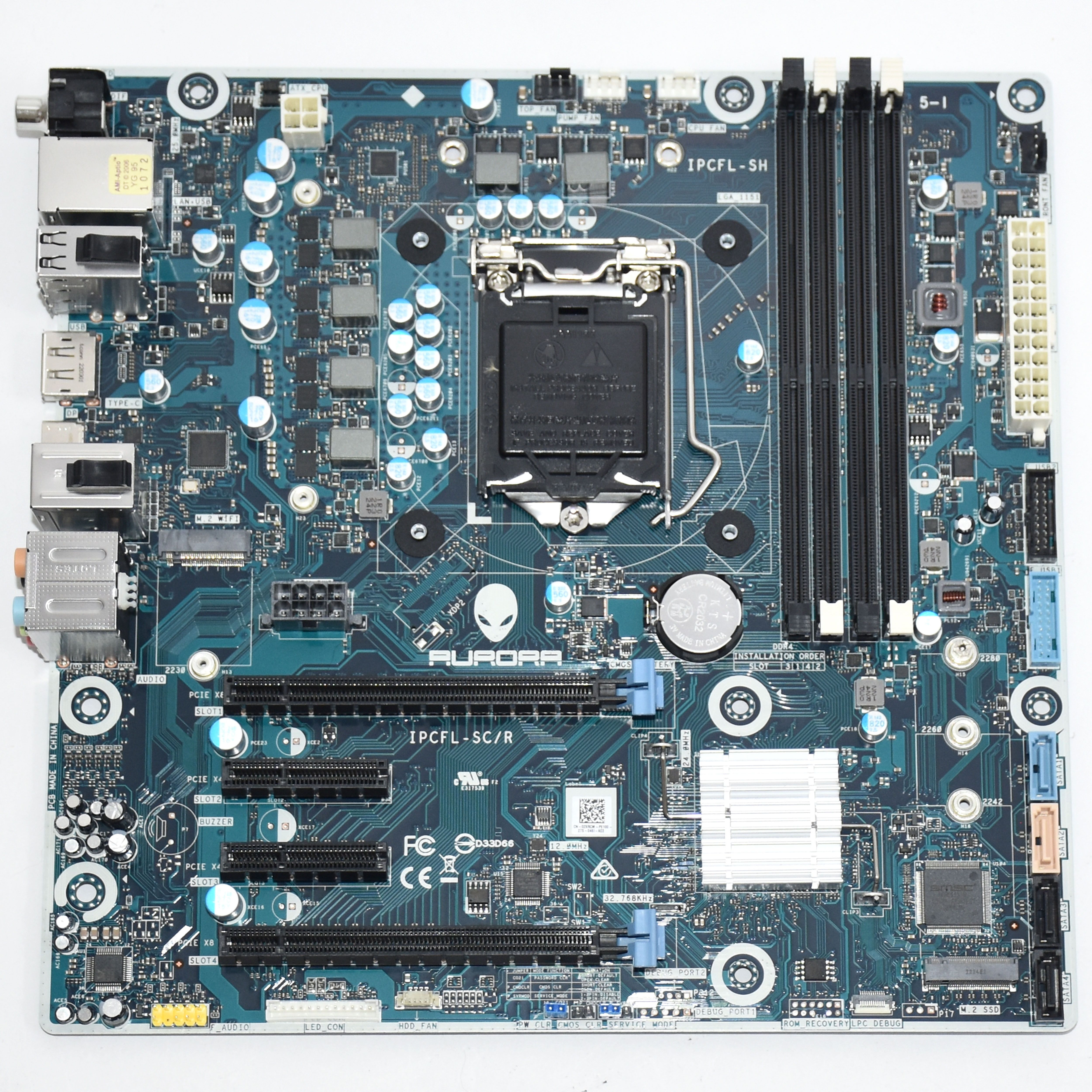 Dell Alienware Aurora R8 IPCFL-SC/R Motherboard with Intel Z370 Chipset - 2XRCM