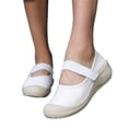 thumbnail image 3 of Sngxgn Comfortable Flats Shoes Women, Slip On Ballet Flats for Women, Casual Women's Flats for Walking(White,40), 3 of 7