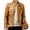 Khaki, variant on Olyvenn Men Faux Leather Zip Up Jacket Stand Collar Leather Motorcycle Jacket Lightweight Bomber Outwear PU Coat Black 4