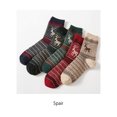 thumbnail image 2 of sweethay 5 pares de calcetines de invierno de algodón para mujer, reemplazo lavable portátil, calcetines térmicos elegantes para mantener el calor para Medias tipo 4 sweethay AP013148-04, 2 of 6