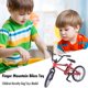 thumbnail image 4 of Finger Mountain Bikes Mini Diecast aleación Stents bicicleta modelo rojo, 4 of 9