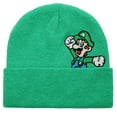 thumbnail image 1 of Nintendo Super Mario Bros Luigi Adult Green Beanie, 1 of 3
