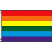 Gay Pride Rainbow Polyester Flag