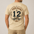 thumbnail image 4 of Lotusprint LLC 2D Print Biblical Fishing Boat Unisex T-shirt 3D, Personalized Coastal Faith Tee, 4 of 4