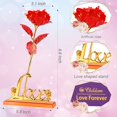 thumbnail image 5 of 2 pcs Valentines Gifts for Women,Birthday Gifts for Women,Rainbow Valentines Rose Flower Gifts,Artificial Flower Gifts For Mom,Wife,Grandma,Valentines,Women Birthday,Anniversary, 5 of 14