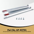 thumbnail image 2 of Durable Laundry Stacking Kit for 27-Inch Front Load Washers and Dryer Models, 2 of 9