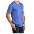 thumbnail image 4 of Yellow Rooster Men's Perfect Tri V-Neck Tee Royal Frost S, 4 of 6
