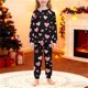 thumbnail image 1 of TaTaai Children's Heart Print Lapel Loungewear Set, Soft Top and Lounge Pants, Cozy Valentine Wear Gift, 1 of 7