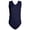 Navy, variant on Kids Swim Dress Dark Blue Girls Swimsuit 1 Piece Sleeveless Rash Guard School Swimming Lessons Summer Girls Swimwear 7-8 Years