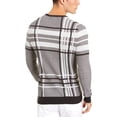 thumbnail image 2 of Alfani Mens Cotton Knit V-Neck Sweater Gray XL, 2 of 2