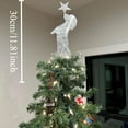 thumbnail image 3 of Dog Christmas Tree Topper Sausage Dog Metal Ornament For Holiday Tree Decoration, 3 of 5