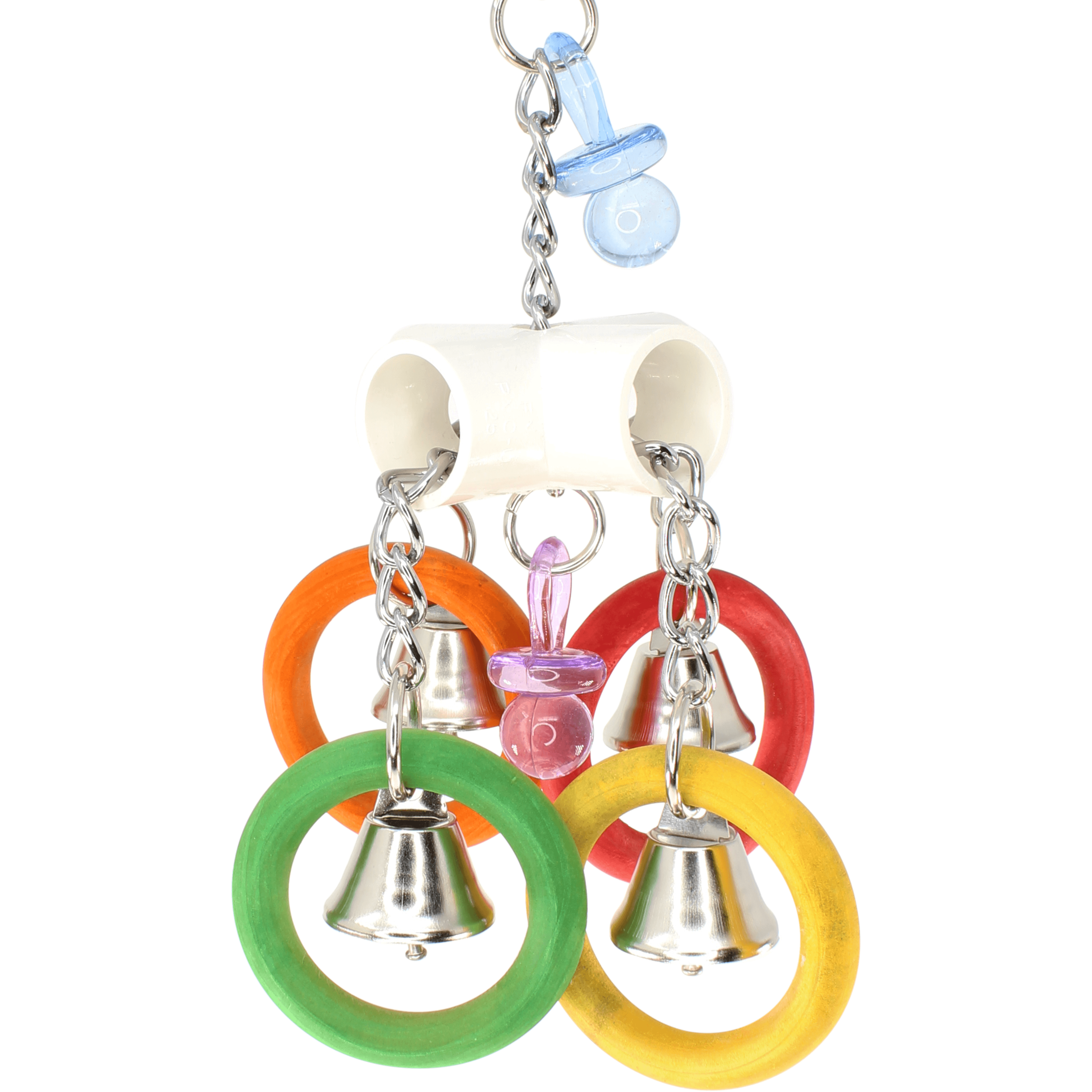 Bonka Bird Toys 1882 Olympic Bells Bird Toy.