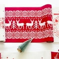 thumbnail image 4 of fashionhome Ustyle Christmas Themed Table Runner Printed Tablecloth Home Restaurant Dining Table Runner, Christmas Tree, Animal, 4 of 7