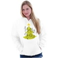 thumbnail image 3 of Holiday Christmas Tree Holly Jolly Hoodie Sweatshirt Women Brisco Brands S, 3 of 6