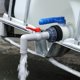 thumbnail image 2 of Adaptador de tanque IBC de plástico Conector de manguera de jardín Reemplazo del conector de manguera de tanque de agua (60 dientes gruesos a válvula de bola de ángulo oblicuo de 1 pulgada-31 (envíe, 2 of 3
