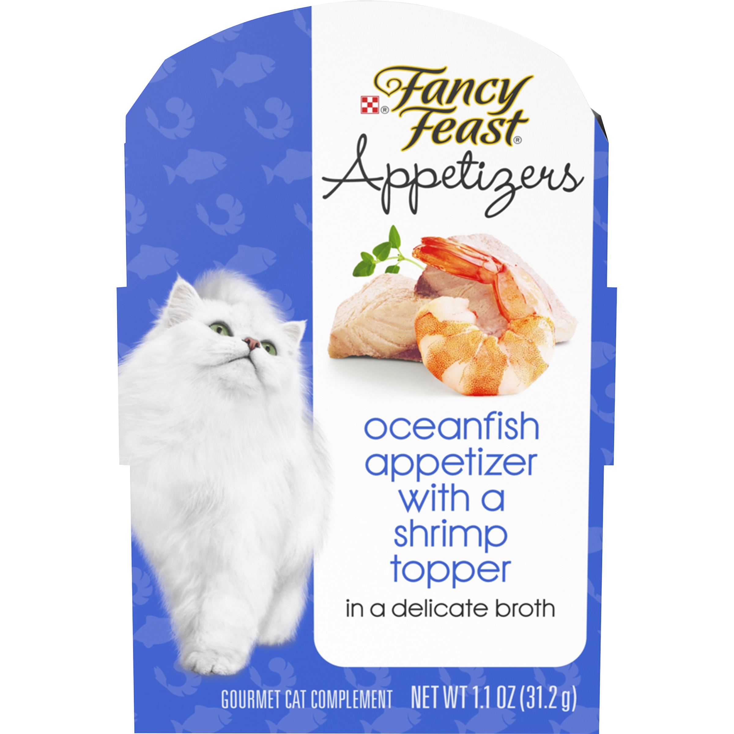 Fancy Feast Wet Cat Food Complement Appetizers Oceanfish With A Shrimp Fancy Feast Wet Cat Food Complement Appetizers Oceanfish With A Shrimp