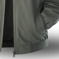 thumbnail image 4 of MaFYtyTPR Men's and Big Men Zipper Jackets Solid Lightweight Stand Collar Long Sleeve Windproof Outerwear With Side Pockets For Business Daily Wear A-Army Green L, 4 of 5