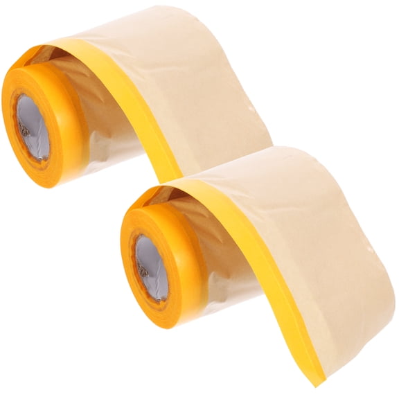 2 Rolls Kraft Paper Protective Paper Masking Film Masking Covering Paper Car Spray Paint