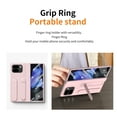 thumbnail image 4 of Rugged Phone Case for Google Pixel 9 Pro Fold, Heavy Duty Shockproof Camera Lens Protection Hand Strap Kickstand Anti-Slip Drop Protective Case Cover for Google Pixel 9 Pro Fold, Pink, 4 of 7