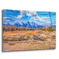 thumbnail image 2 of Epic Art 'Grand Tetons' by Mark A Paulda, Acrylic Glass Wall Art, 36"x24", 2 of 8