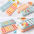 thumbnail image 5 of Bandeja para cubitos de hielo con tapa, forma de corazones de amor, estrellas, lunas, herramientas seguras y duraderas para bolas de hielo de whisky, 5 of 5