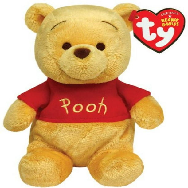 Ty Beanie Babies Winnie The Pooh Plush, Classic Bear - Walmart.com - Walmart.com