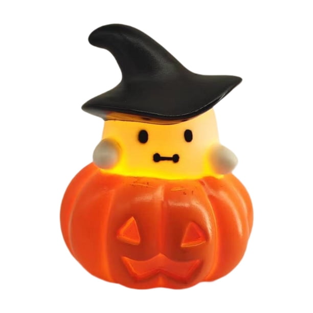 Lámpara de noche de Halloween, lámpara decorativa de Halloween para mesita de noche, dormitorio, escritorio o habitación infantil. A