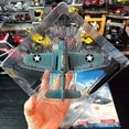 thumbnail image 4 of GUYUTING WWII US Navy SBD Dauntless Dive Bomber Model 1:72 Scale Alloy Plastic For Family Friend Holiday Birthday Collection, 4 of 10