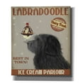 thumbnail image 1 of Epic Graffiti 'Labradoodle, Black, Ice Cream,' by Fab Funky, Canvas Wall Art, 26"x30", 1 of 3