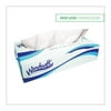 Windsoft Facial Tissue, 2 Ply, White, Pop-Up Box, 100 Sheets/Box, 6 Boxes/Pack -WIN2430