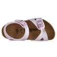 thumbnail image 3 of Birkenstock Kids Rio (Toddler/Little Kid/Big Kid) Electric Metallic Lilac Birko-Flor, 3 of 5
