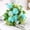 Blue/12.99"/1Pc, variant on WUJDF Hydrangea Artificial Flower Bouquet,Realistic Layered Silk Blooms with Green Leaves and Filler Buds,Perfect for Home Soft Furnishings,Festival Decor,Window Displays,and Special Events