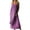 Purple, variant on Women's Maxi Dress Smocked Summer Sundress Sleeveless Ruffled Spaghetti Straps Long Beach Formal Dress