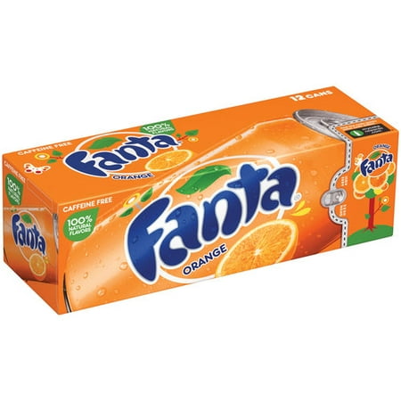 Fanta Orange Soda Fridge Pack, 12 ct, 144 fl oz