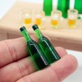 thumbnail image 3 of Tnobhg 10Pcs/Set 1:12 Dollhouse Miniature Toy Beer Wine Drink Bottle Cup Model Kit Bottle Cup Figures Kitchen Living Room Accessories, 3 of 8
