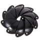 thumbnail image 3 of 12PCS Retro Kitchen Drawer Cabinet Door Handle Furniture Knobs Handware Cupboard Iron Antique Shell Pull Handles, 3 of 8