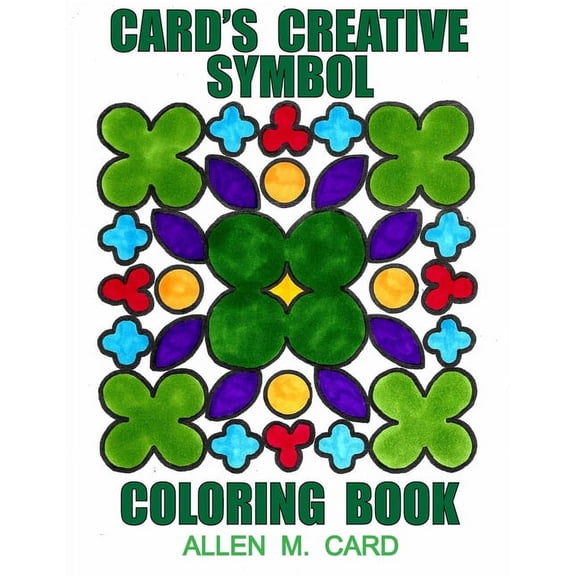 Card's Creative Symbol Coloring Book, (Paperback)