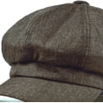thumbnail image 3 of CoCopeaunts Newsboy Cap Spring Summer Women Hat Vintage Octagonal Beret Hats for Men Beret Breathable Linen Artist Painter Hat, 3 of 7