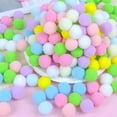thumbnail image 2 of 150 Pieces Pom Poms Assorted Colors, 1 inch Fuzzy Craft Pompoms, Soft Fluffy Puff Balls for DIY Arts and Bulk Craft Making Decorations Supplies (Multicolor Series, 2.5 cm / 25 mm), 2 of 7